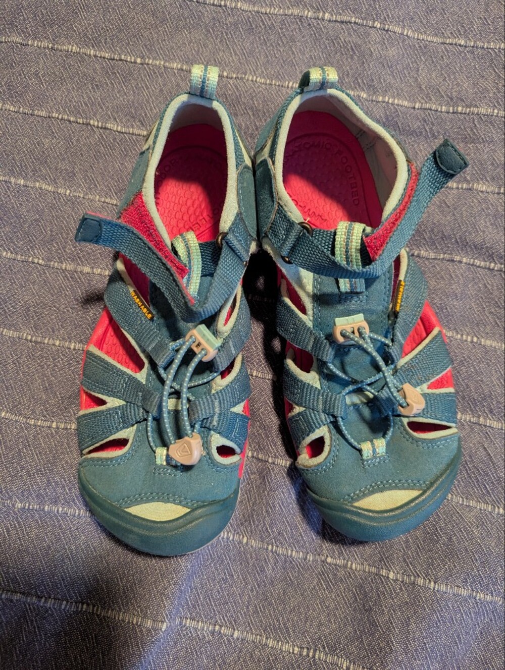 Keen Kids Blue Outdoor Sandala, 4